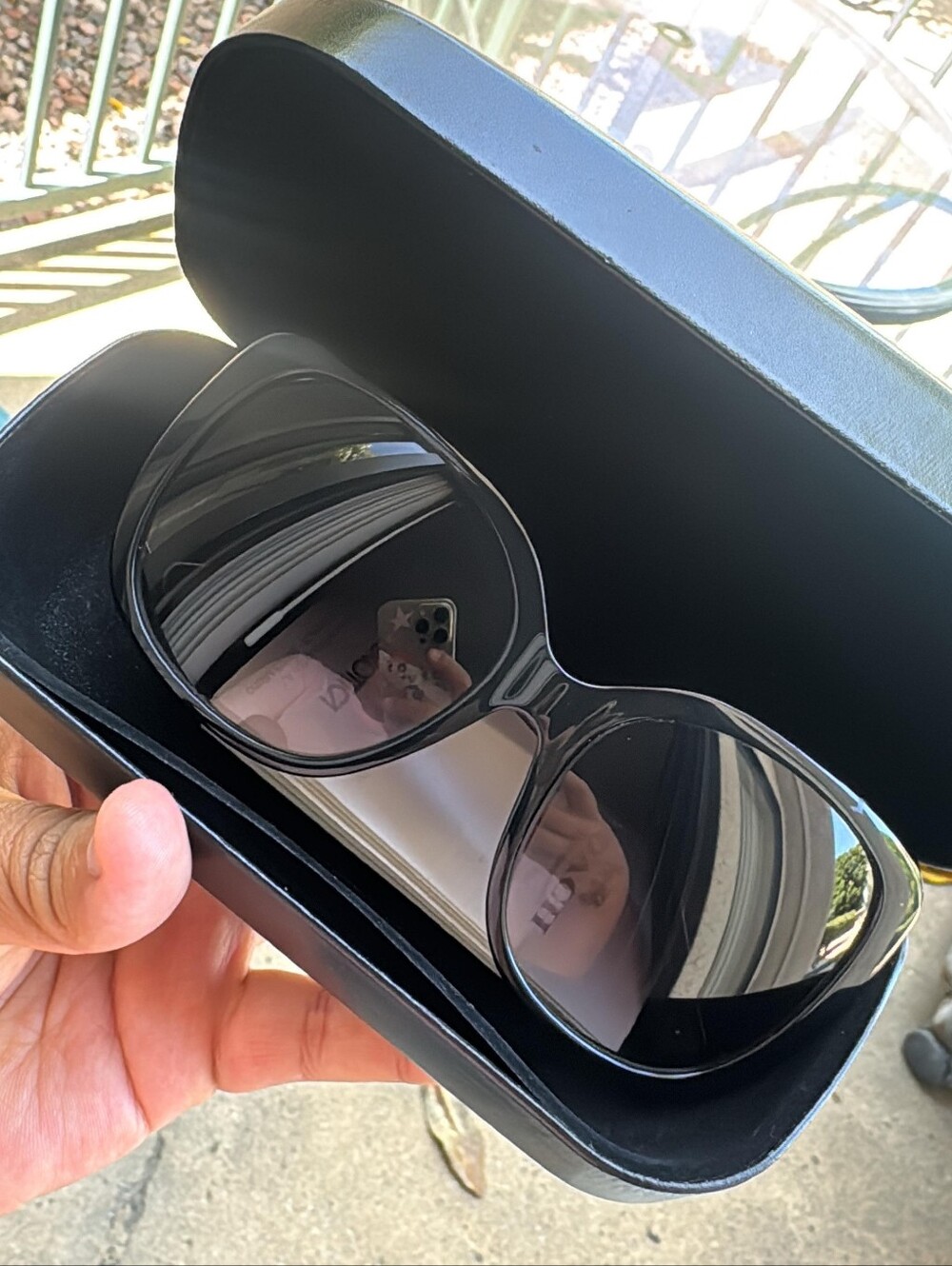 Coach Black Oversized Women's Sunglasses